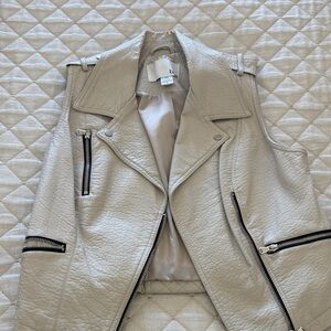 Bar III Cream Women's Vest